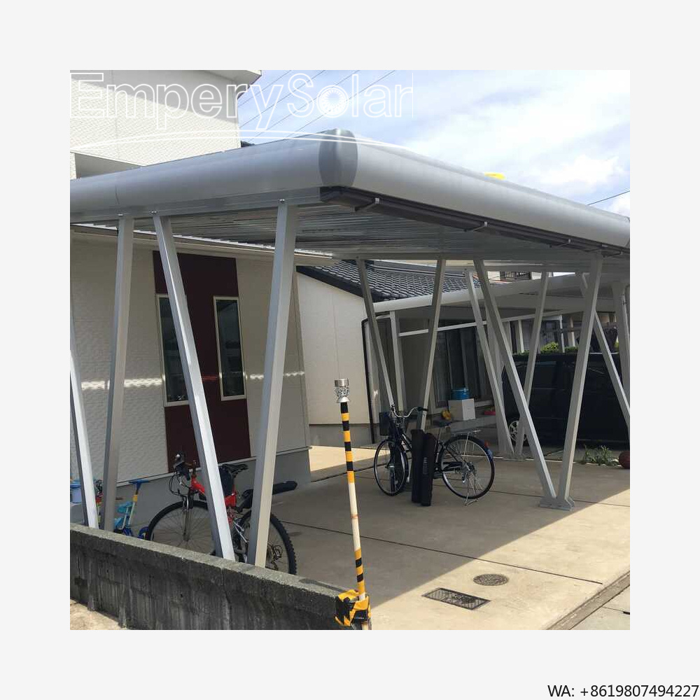 Solar Panel System 10Kw - Wirtschaftliches 10KW bis 30KW Carport-Photovoltaik-Metall-Parkplatzgestell, Kostengünstiges
