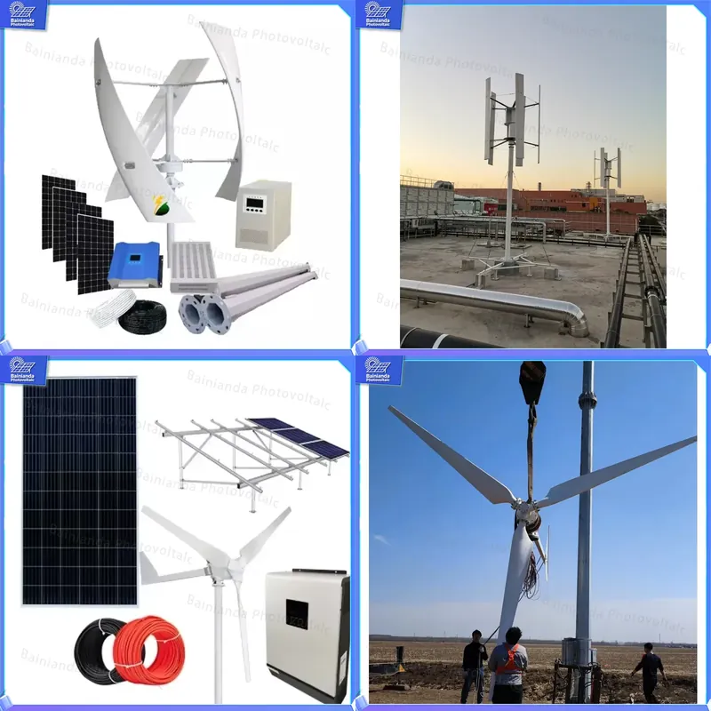 Renewable Energy Grid - 3KW 5KW 10KW Hybrid Wind-Solar-Energiesystem-Kit MPPT-Controller