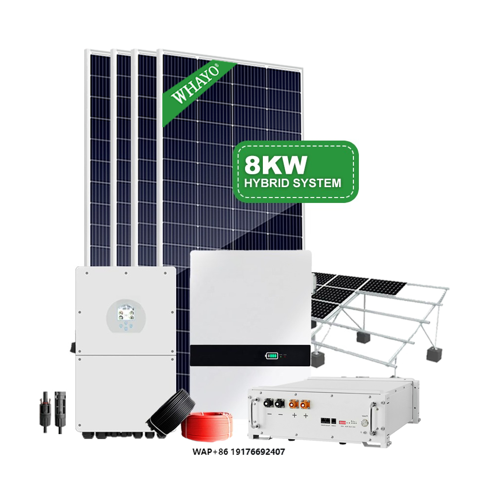 Solar Panel System 10Kw - Deye 5kW 10kW 15kW Hybrid-Solarenergiesystem Komplettset