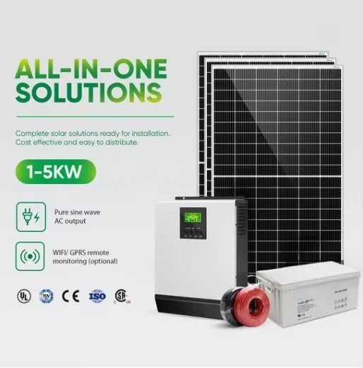 Solar Panel System 10Kw - Komplettes Set Heim-Solarenergiesystem Windturbine 10kW 15kW