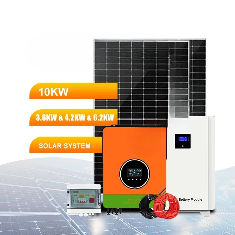 ESUN Fabrik Direktpreis 10 kW  – Solar Panel System 10Kw Bewertung und Preis