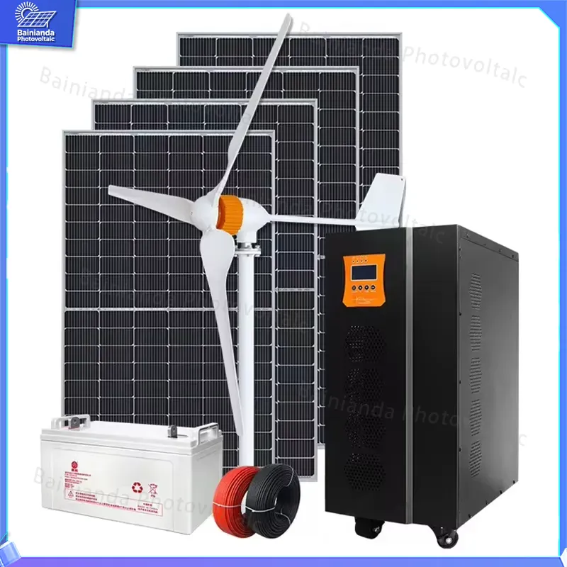 3KW 5KW 8KW Hybrid Wind-Solar- – Renewable Energy Grid Bewertung und Preis