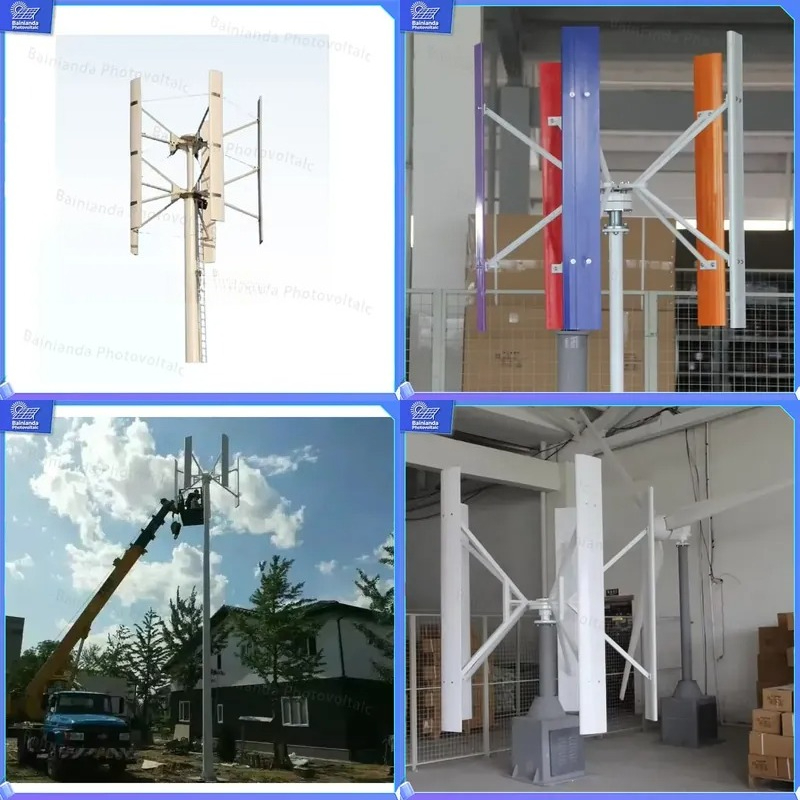 500W 1kW 2kW Vertikalachsen-Wi – Renewable Energy Grid Bewertung und Preis
