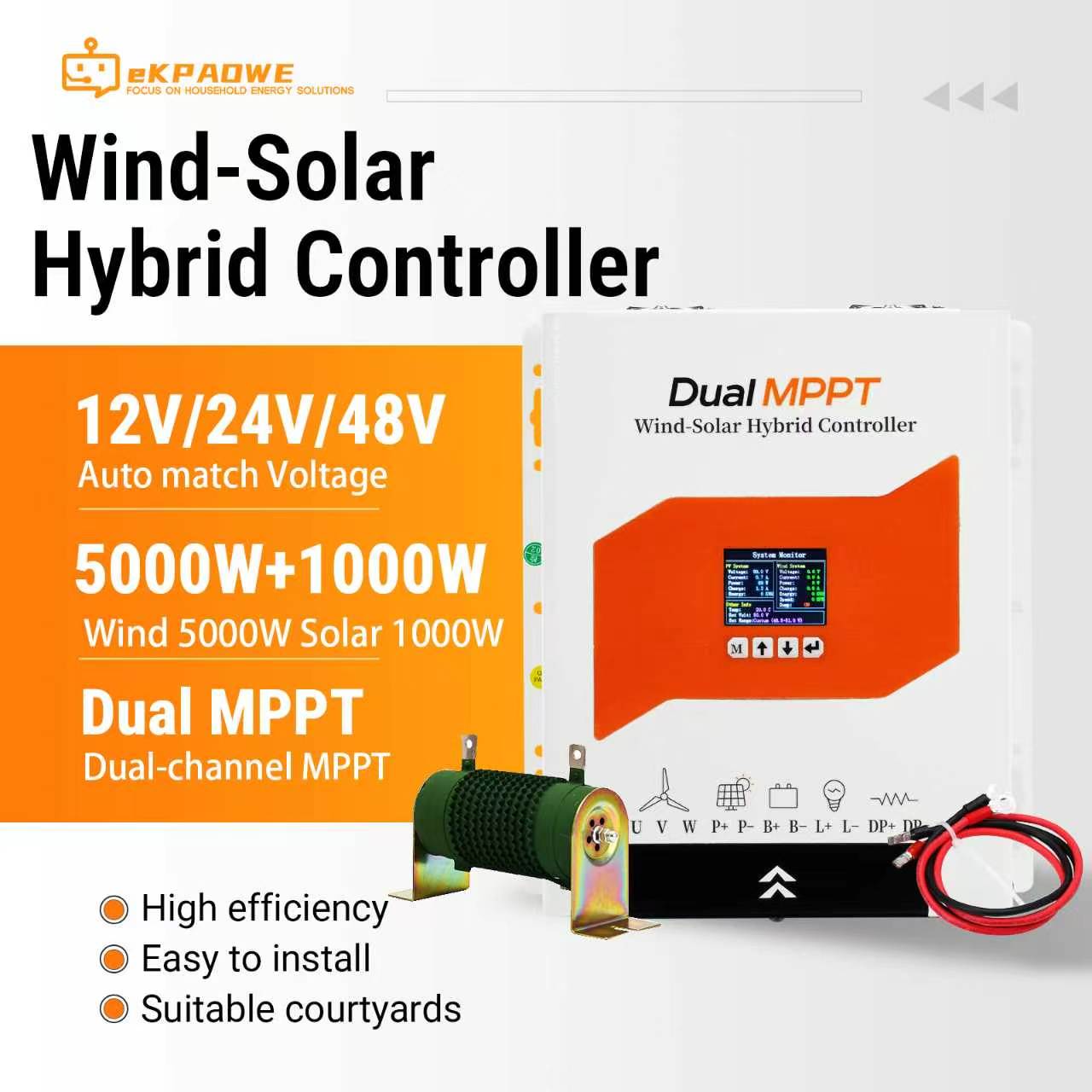 Wind-Solar-Hybrid-Laderegler W – Renewable Energy Grid Bewertung und Preis
