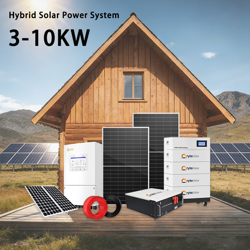 3KW-10KW Komplettes Netzunabhä – Solar Panel System 10Kw Bewertung und Preis